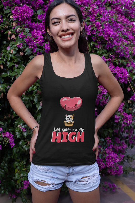 "Unisex Tank Top -  Let Self-Love Fly High"